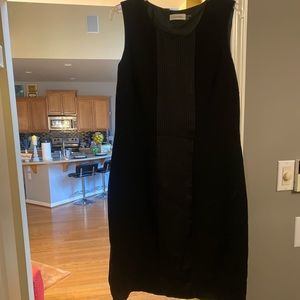 Calvin Klein black sleeveless lined formal dress